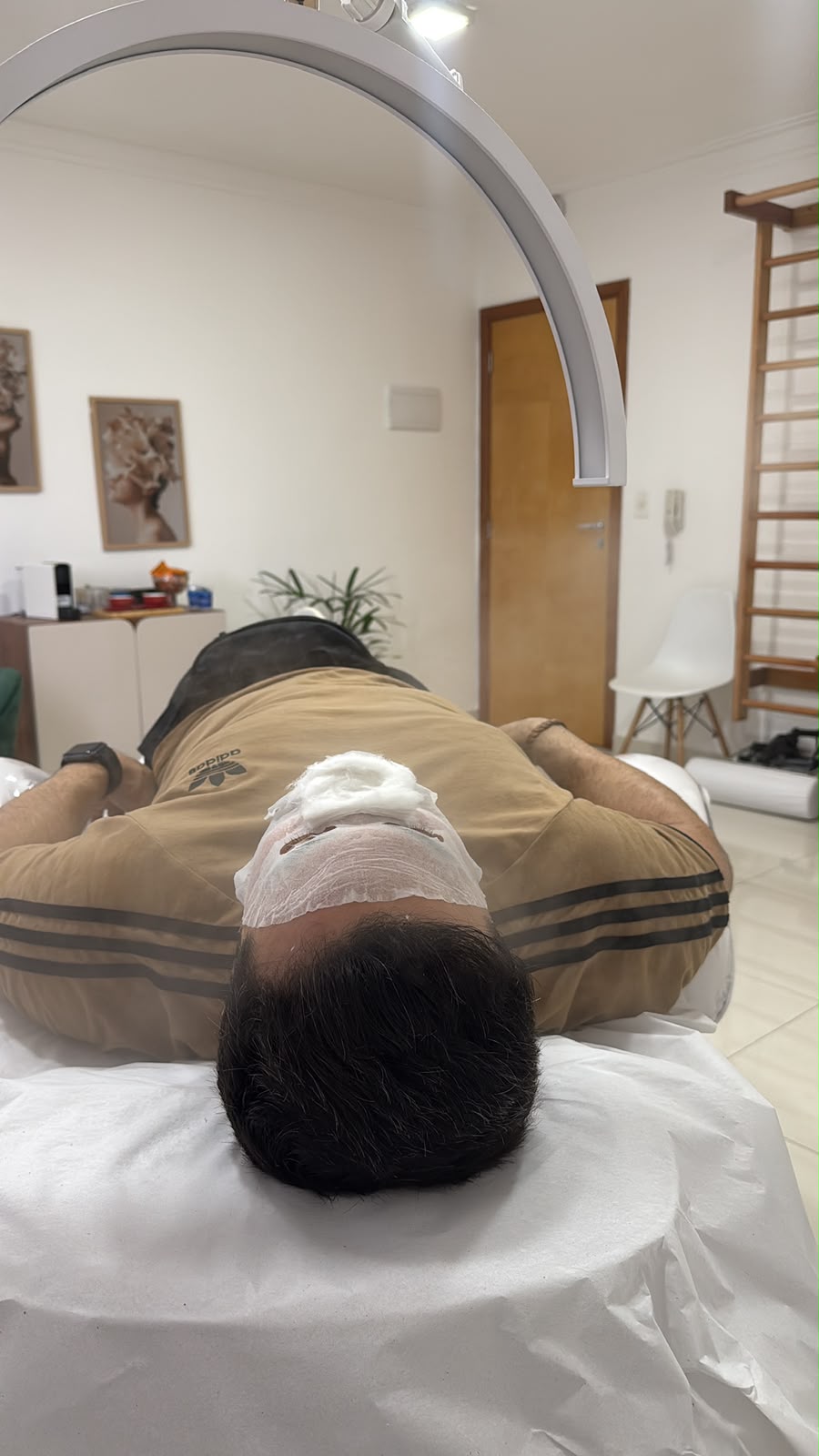 Sessão de LEDterapia